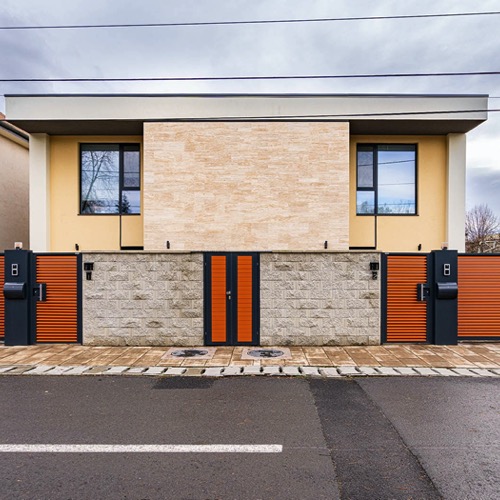 Clôture en aluminium - RAL 7016/8023