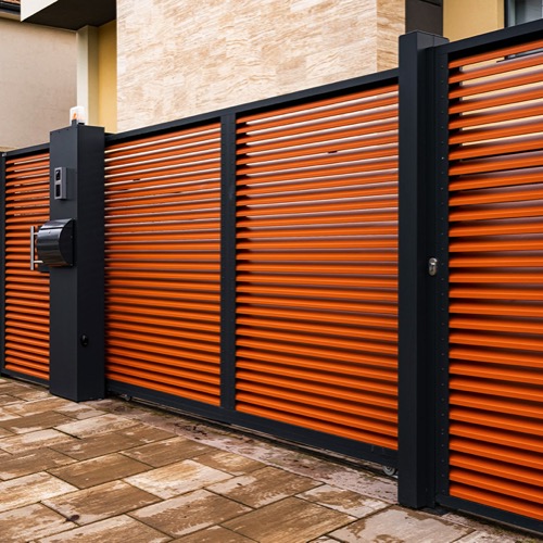 Clôture en aluminium - RAL 7016/8023
