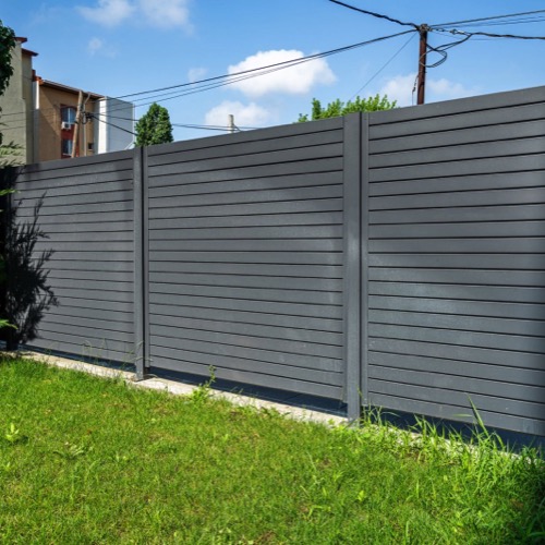 Clôture en aluminium - RAL 7024