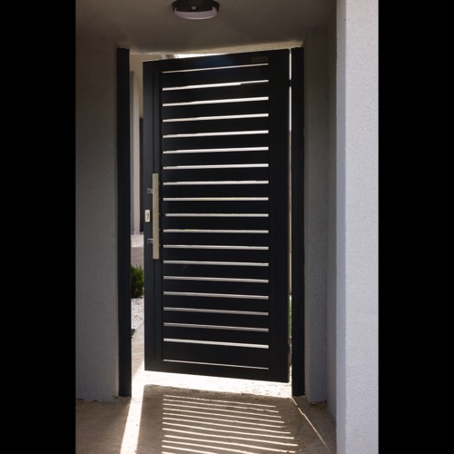 Clôture en aluminium - RAL 7016