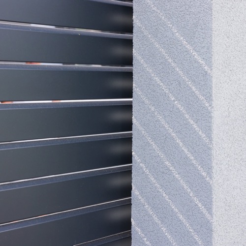 Clôture en aluminium - RAL 7016