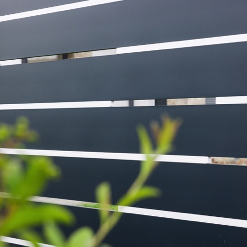 Clôture en aluminium - RAL 7016/9016