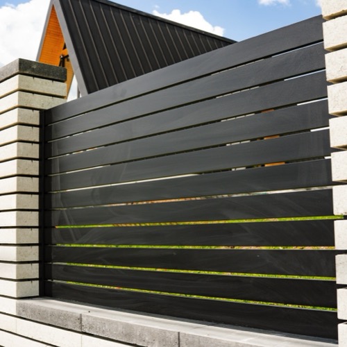 Clôture en aluminium - RAL 7016