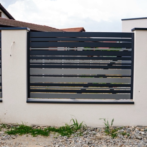 Clôture en aluminium - RAL 7016/7005